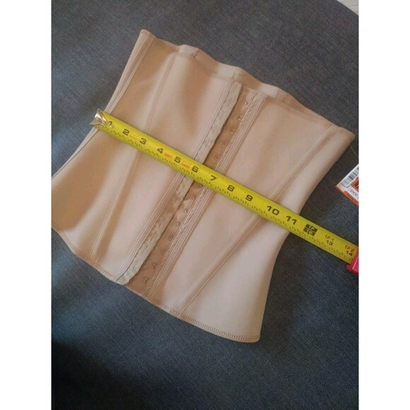Squeem Women's Perfect Waist Trainer Compression Corset Beige XS - Picture 4 of 6
